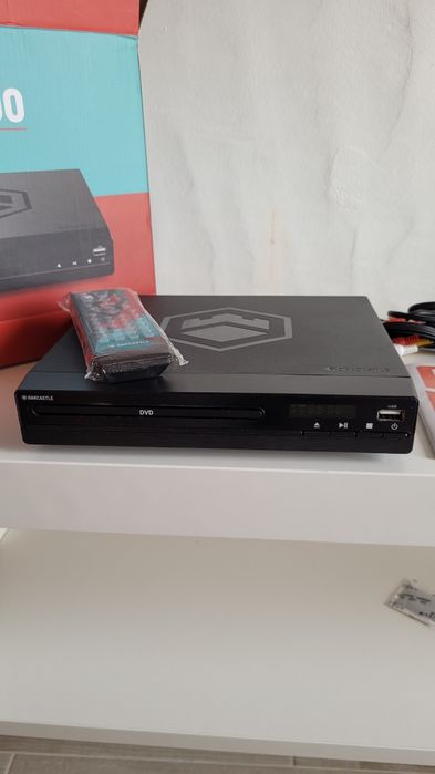 Leitor DVD / CD Oakcastle DVD100 Full HD (Multirregião) – C/ Caixa e Garantia