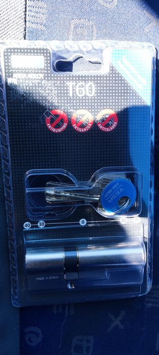Fechadura de segurança tesa assa abloy t60 nova