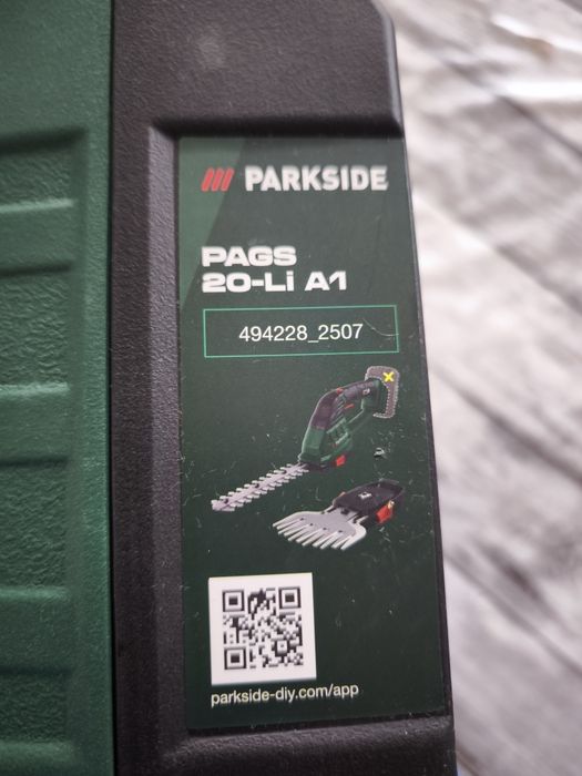Skrzynka po narzędziach Parkside