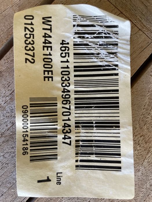 Máquina secar roupa Siemens E44-10 - controladora