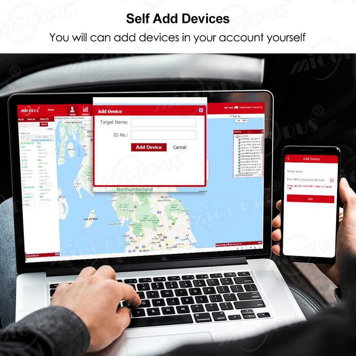 Podsłuch Mikrofon Lokalizator GPS Złącze OBD Micodus MV66
