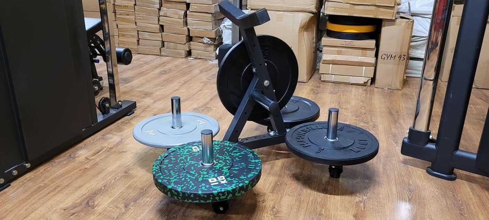 Stojak Szeroki Mobilny do 1000 KG na Talerze Olimpijskie Wyprzedaż