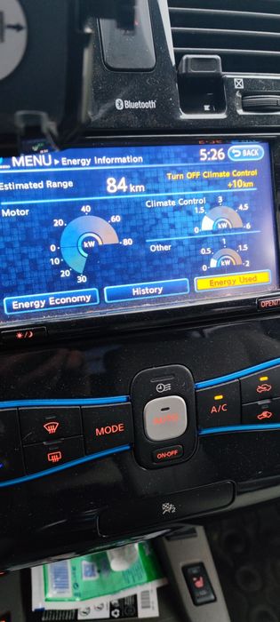 Nissan Leaf 1 rok 2012.
