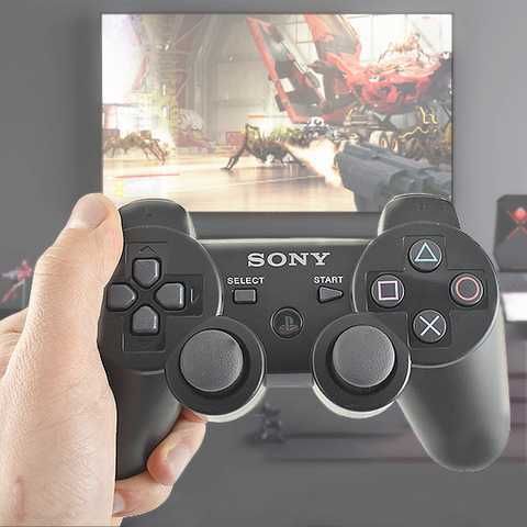 Бездротовий джойстик Dualshock PS3, ігровий контролер, геймпад ПС 3: 1 ...