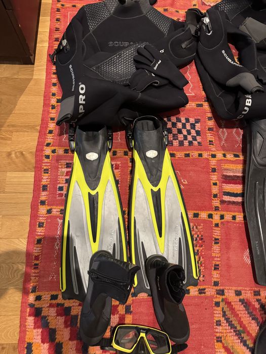 Conjunto mergulho / tusa - scuba pro