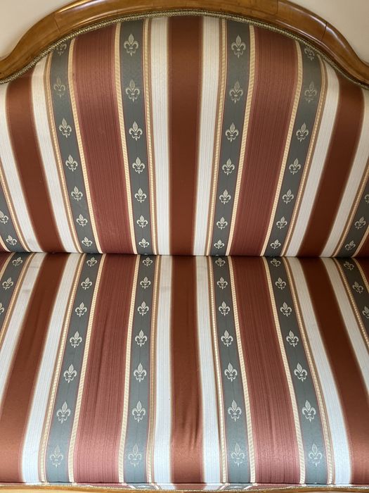 Antyczna sofa/kanapa w stylu Ludwik, drewno, Super Stan, Po renowacji