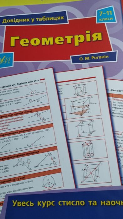 Комплект підручників з математики для випускників