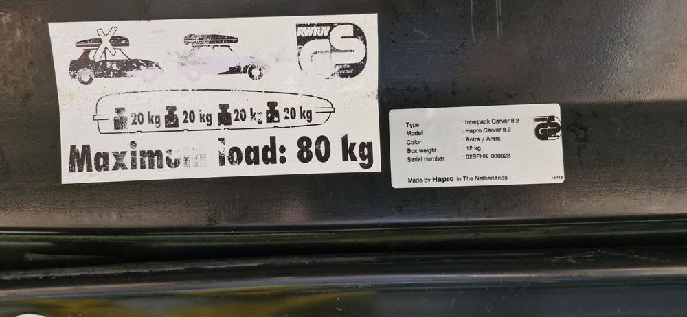 Box dachowy Inter Pack