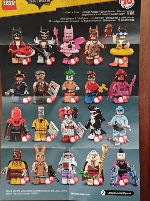 Minifiguras Lego Original Batman Movie Dc Herois Marvel Studios