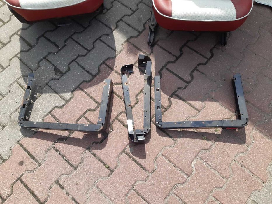 Fotele przód przednie kanapa tylna tył Vw Transporter T3 tapicerka