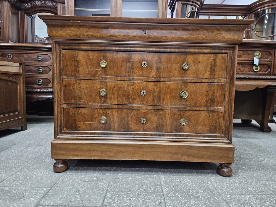 Stara komoda biedermeier z szufladami