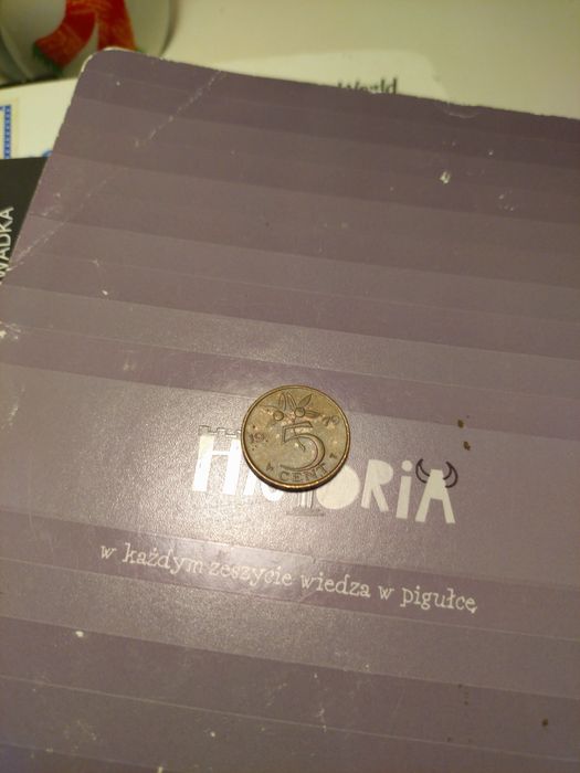 Moneta 5 cent z 1979 roku