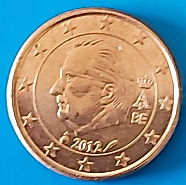1 Cêntimo de 2012 da Bélgica, Alberto II