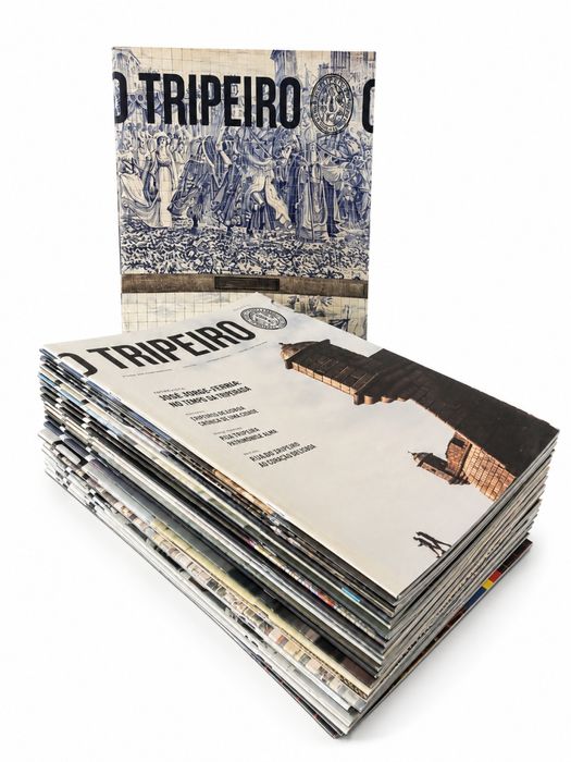 Livro - O tripeiro - Publicação mensal - 102 exemplares