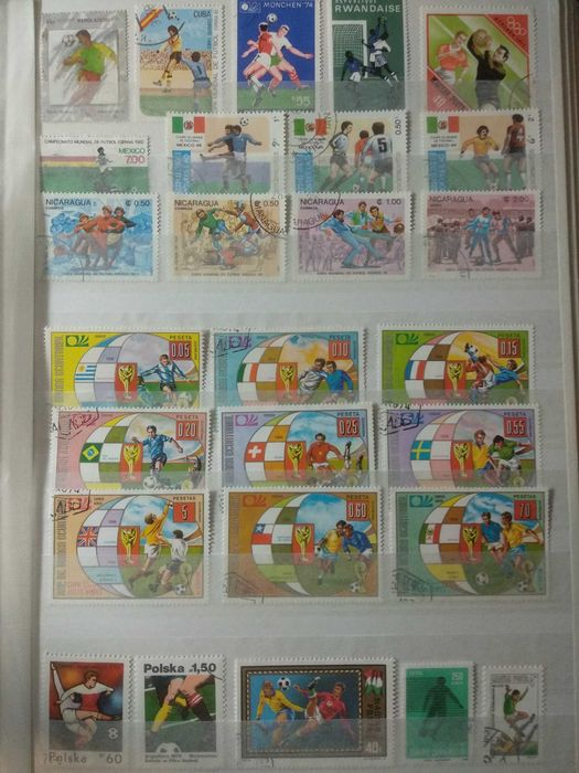 Selos tematica Futebol