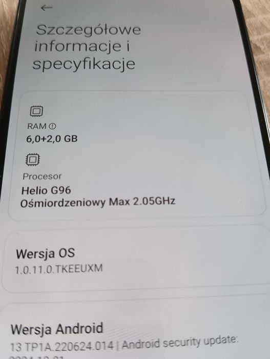 Redmi Note 11s 6GB/128GB stan idealny.