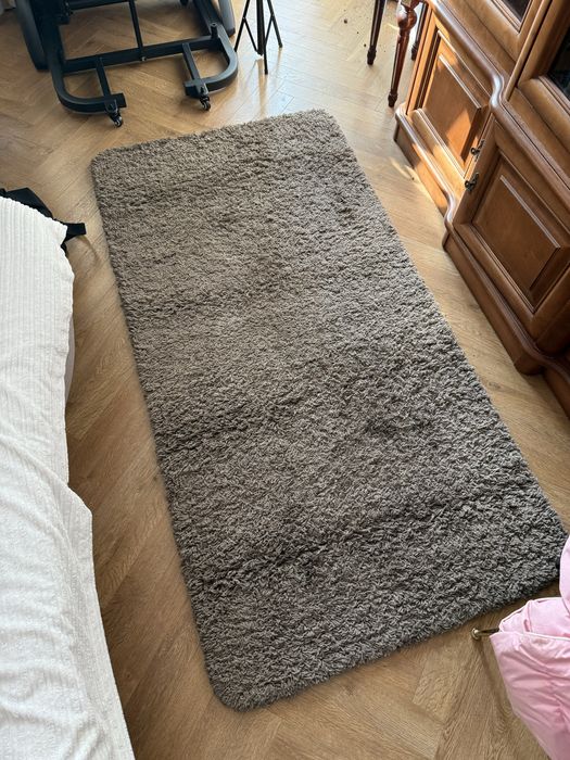 Dywan brazowy puchaty