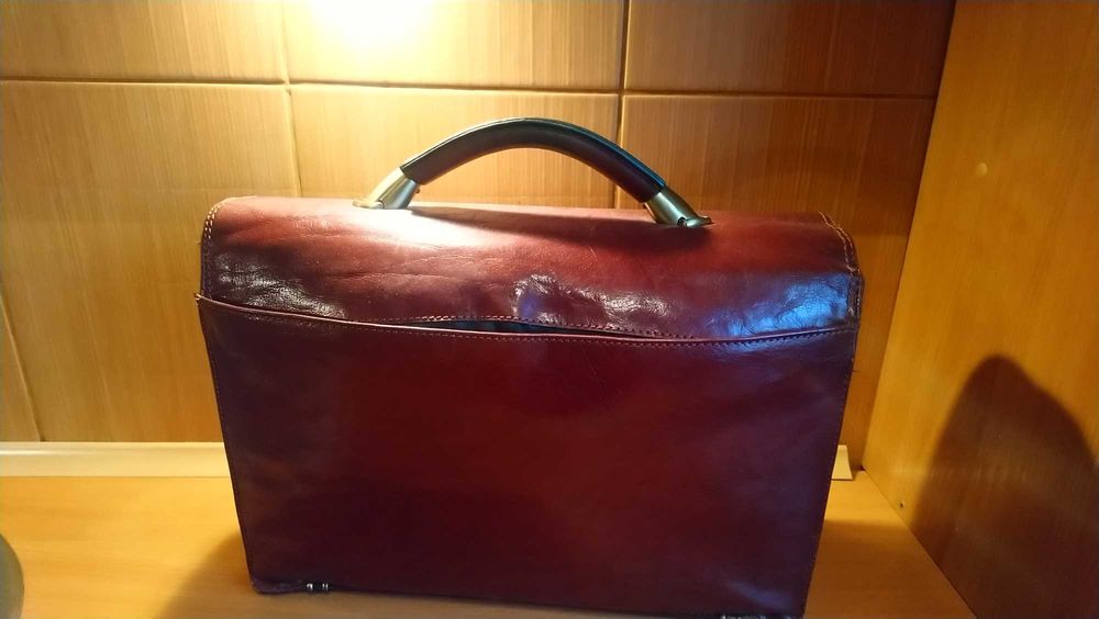 Torba aktówka J.Babila Milano skorzana dla kobiety