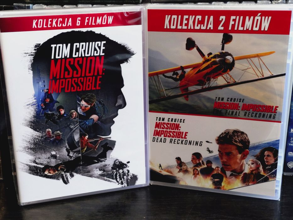 Mission Impossible 1-8 kolekcja DVD nowe, folia