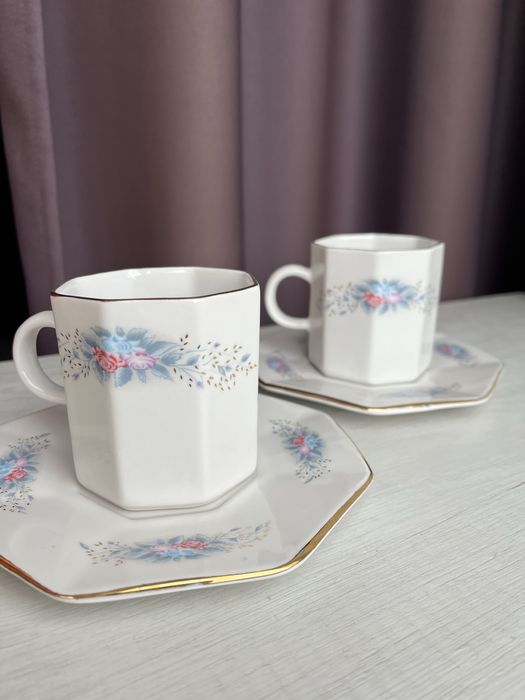 Чашки Коростень фарфор