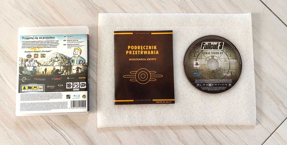 Unikat Fallout 3 w polskiej wersji językowej na PS3, Stan Idealny!