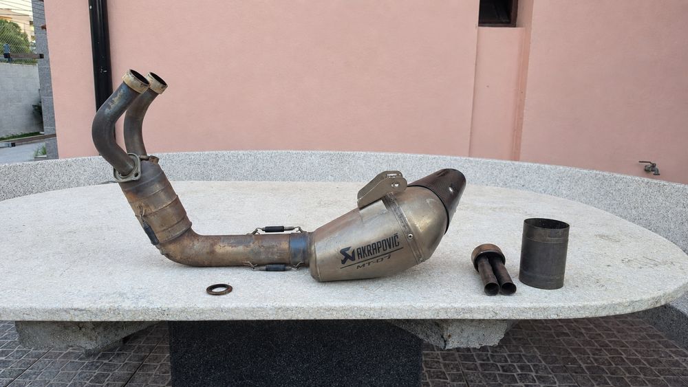 Escape Akrapovic MT-07 Euro 5