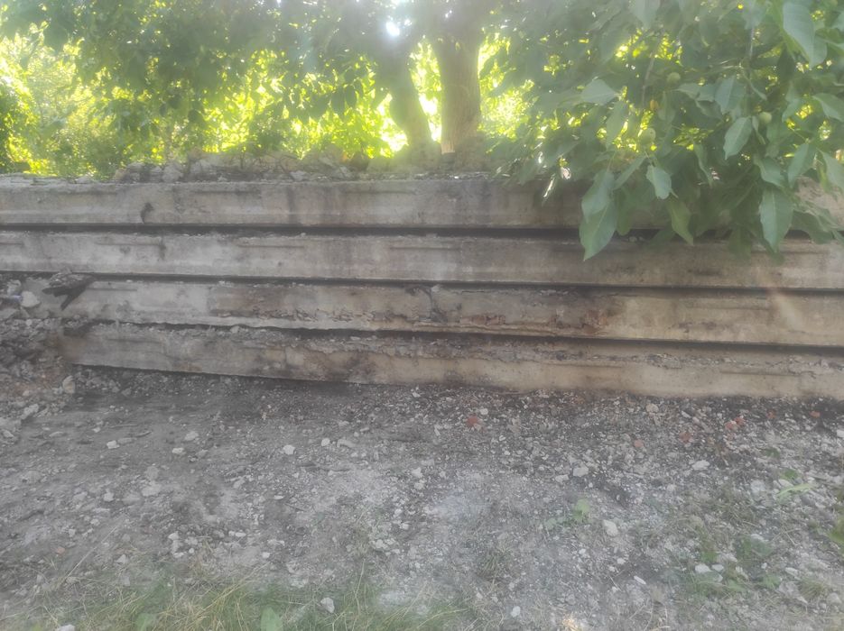 Срочно плиты перекрытия 6х1.2, ракушняк