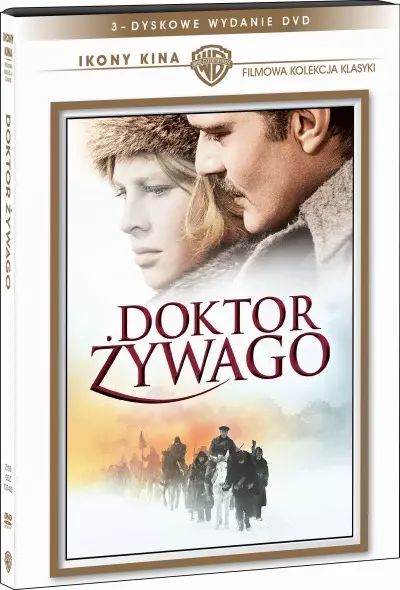 Ikony Kina. Doktor Żywago, 3 DVD. Galapagos