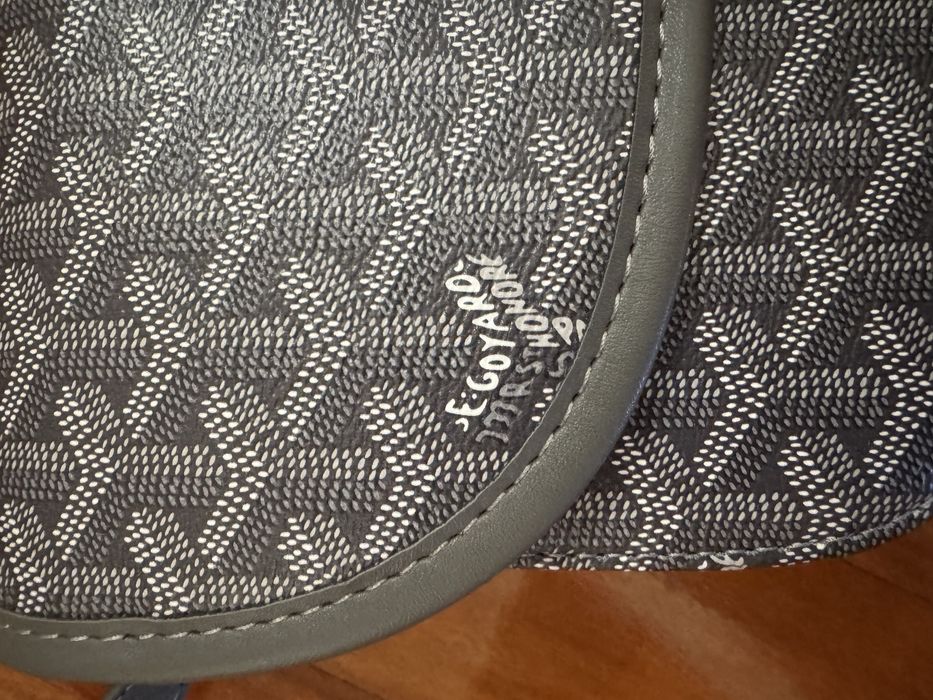 Goyard Belvédère Pm Bag - Grey