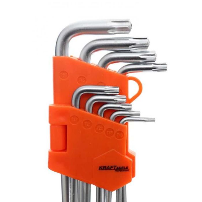 Zestaw 9 imbusów gwiazdkowych imbusy torx KD10295