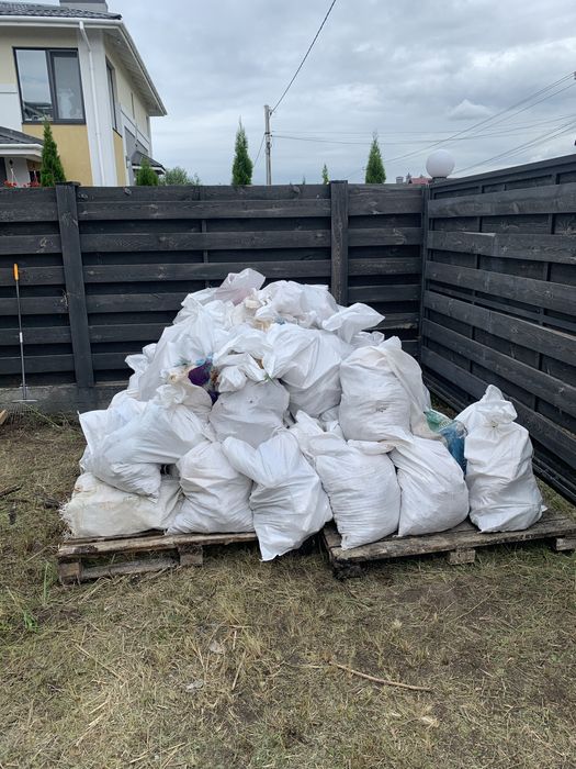 Вивіз побутового будівельного сміття з вантажниками Лютіж