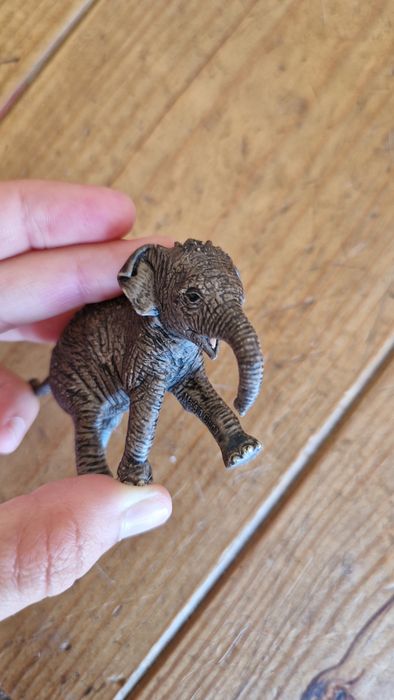Elefante asiático bebé da Schleich