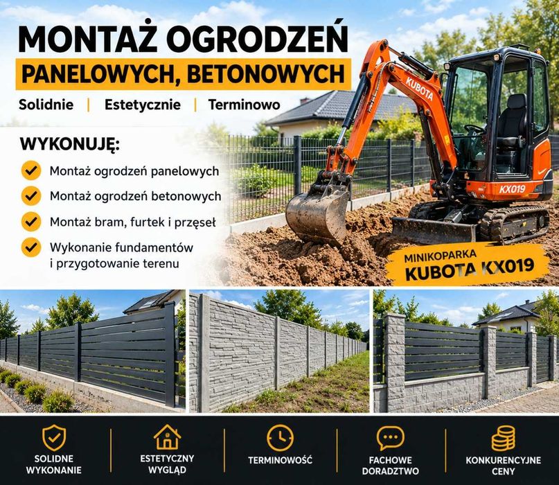 Ogrodzenie panelowe, brama wjazdowa, panele ogrodzeniowe 3d