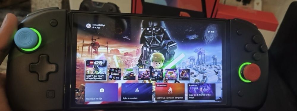 Nintendo Switch oled desbloqueada