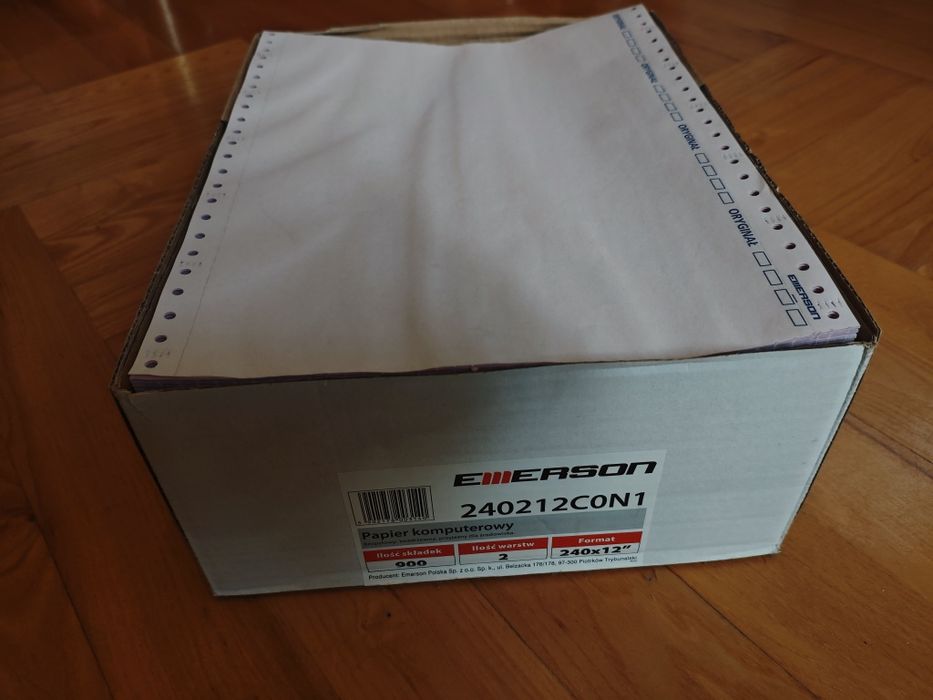 Papier komputerowy samokopiujący EMERSON