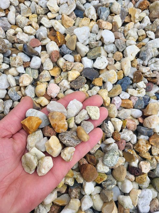 Kamień ozdony dekoracyjny granit lazur otoczaki cappuccino antracyt