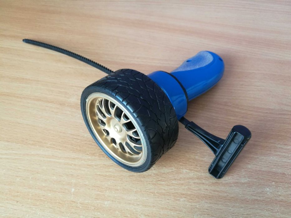 Fly Wheels zabawka retro tuning wyrzutnia