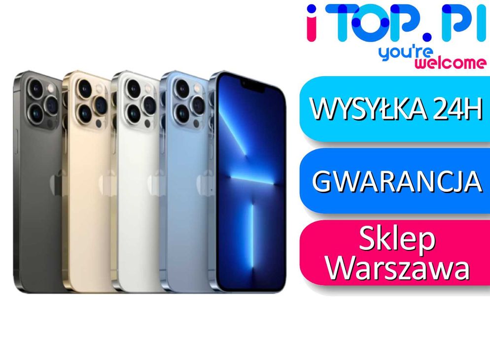 iPhone 13 Pro 256GB - Gwarancja - Sklep iTop Muranów Lokal 32