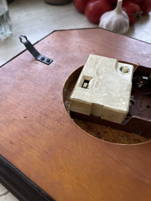 Jantar zegar ścienny unikat ZSRR CCCP 70 rok