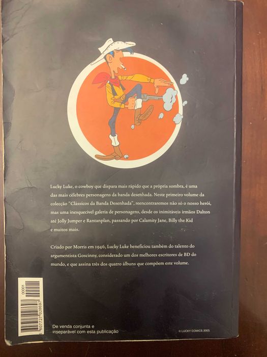 2 cópias do clássico da Banda Desenhada (BD)- Lucky Luke.