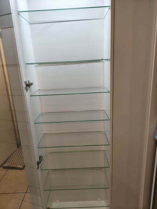Gablota szkło hartowane plus akryl