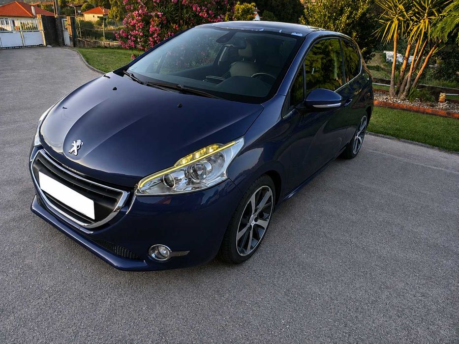 Peugeot 208 allure teto panorâmico todos opções foto 5
