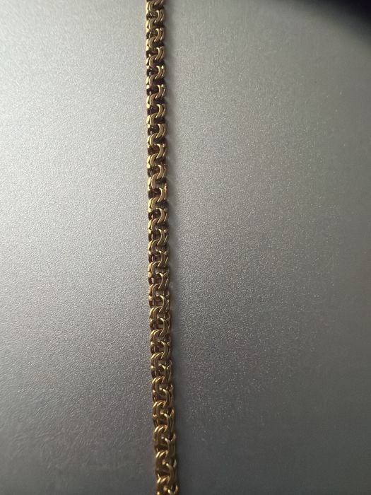 Puseira de ouro para criança-19k- cumprim: 16cm