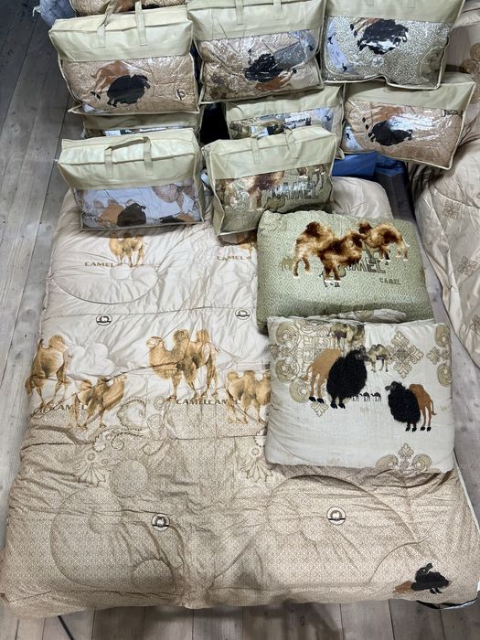 Одеяло из верблюжьей шерсти евро размер 200*230