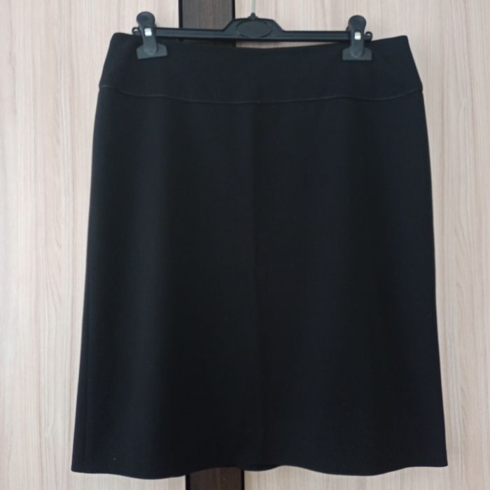 Tutto czarny kostium, garnitur damski rozmiar L