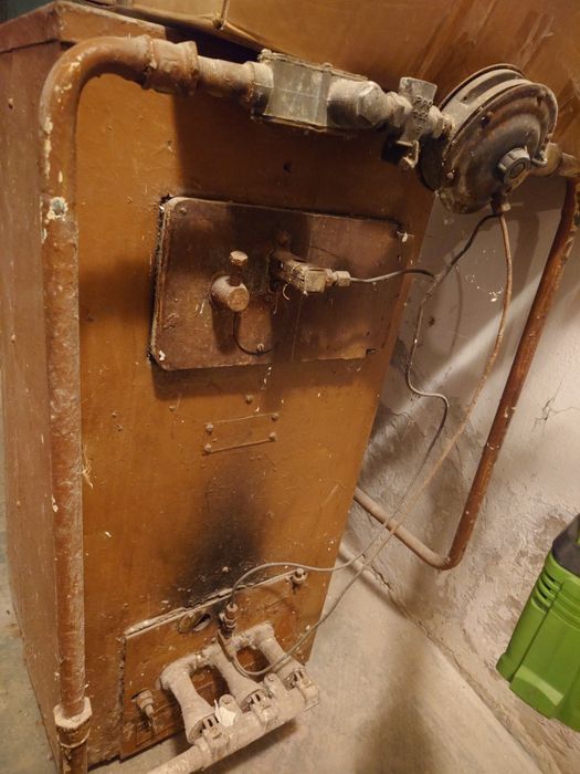 Котел твердотельный модифицирован под газ