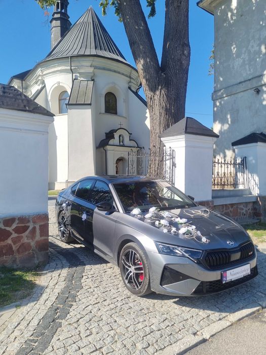 Auto do ślubu Octavia rs