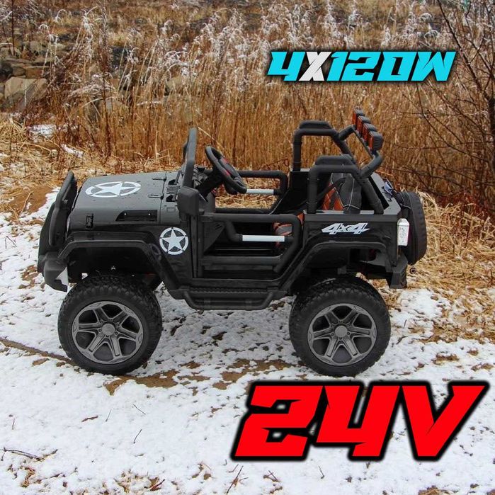 Samochodzik JEEP dla dzieci WXE-1688 na akumulator 24V
