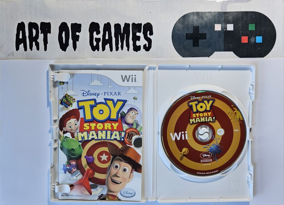 Gra Toy Story Mania Nintendo Wii  Komplet 3xA