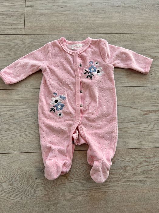 Długi ciepły pajacyk 56